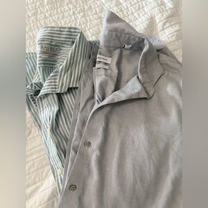 Bundle Striped and checker Dress Shirts